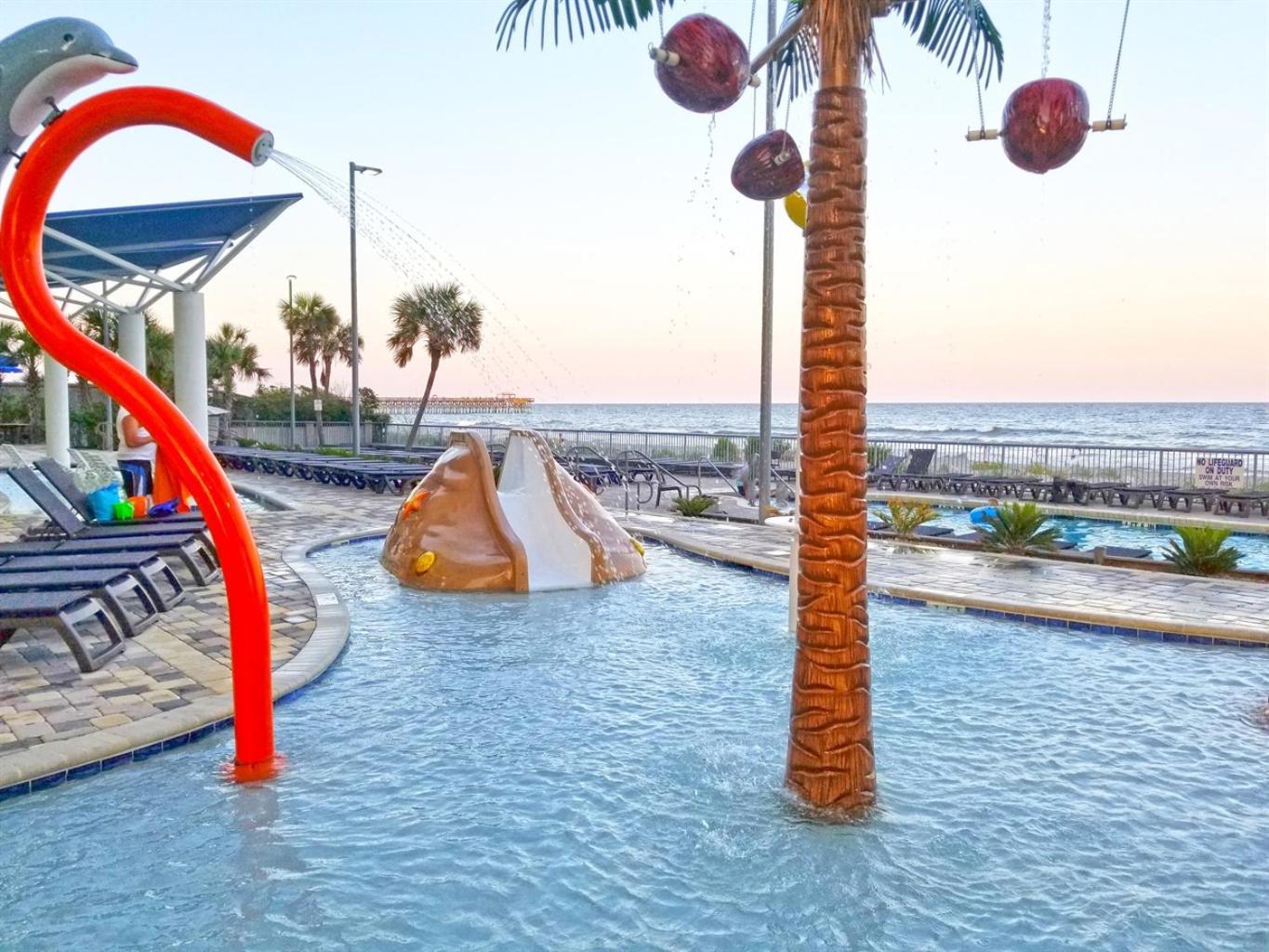 Вилла 7Th Floor! Modern Building, Direct Oceanfront View Миртл-Бич Экстерьер фото