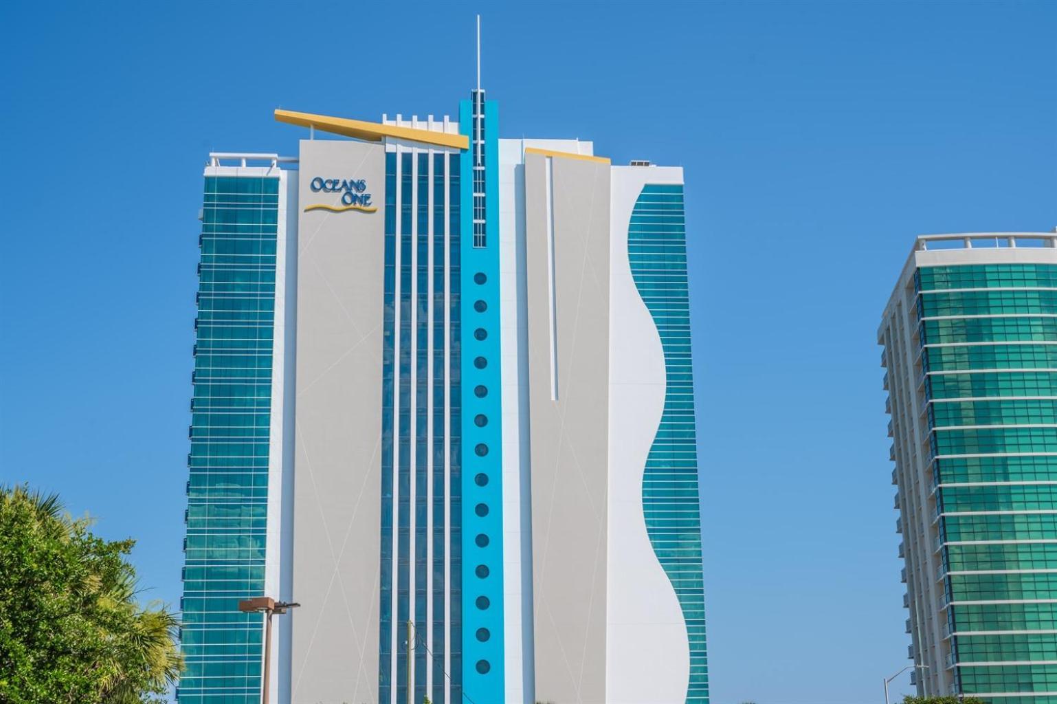Вилла 7Th Floor! Modern Building, Direct Oceanfront View Миртл-Бич Экстерьер фото
